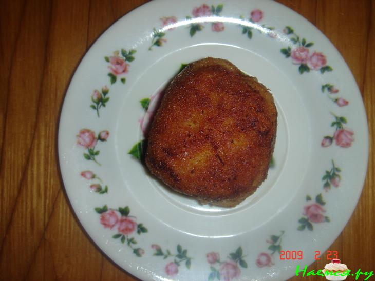 Котлеты из курятины и телятины