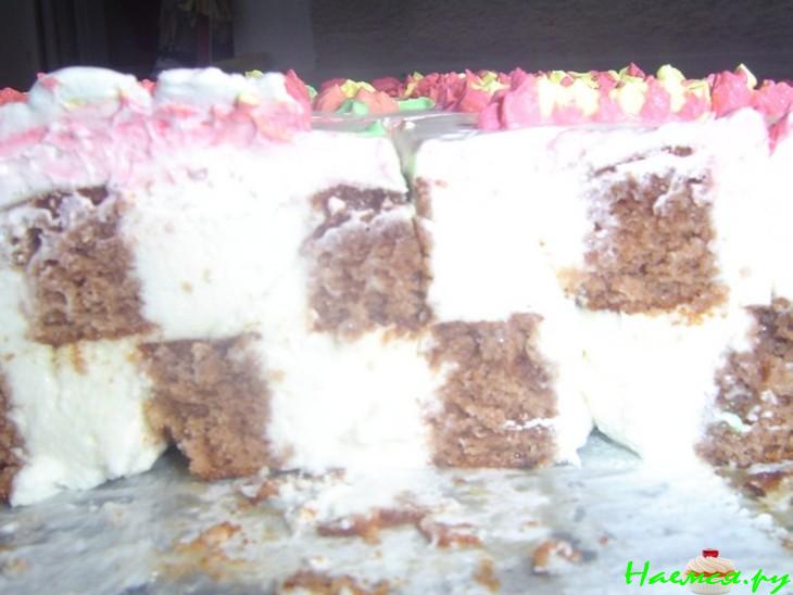 Торт 'Шахматный'