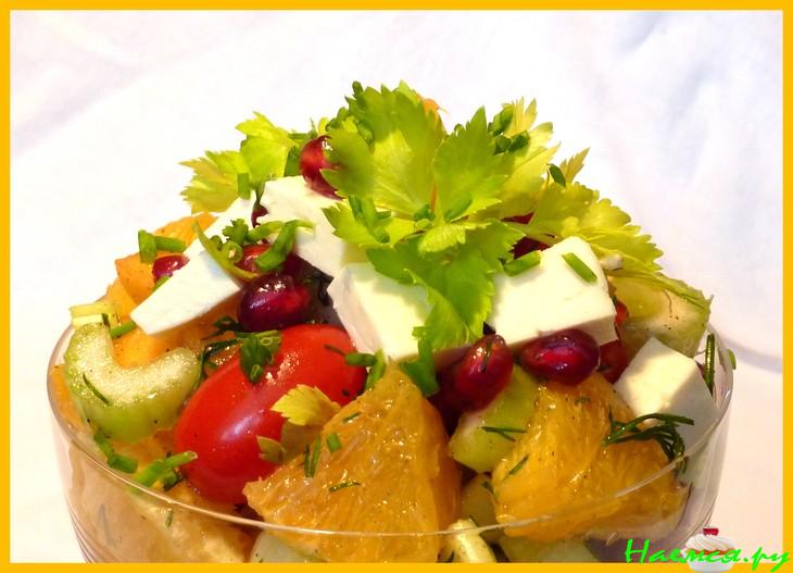 Салат свежий и вкусный Салат свежий и вкусный