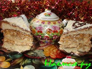 Торт бисквитный 'Новогодний'