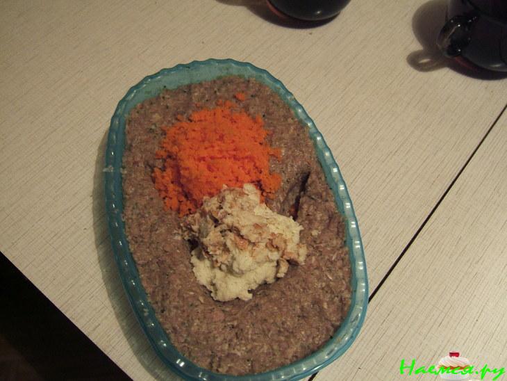 Котлетки мясные с капустой