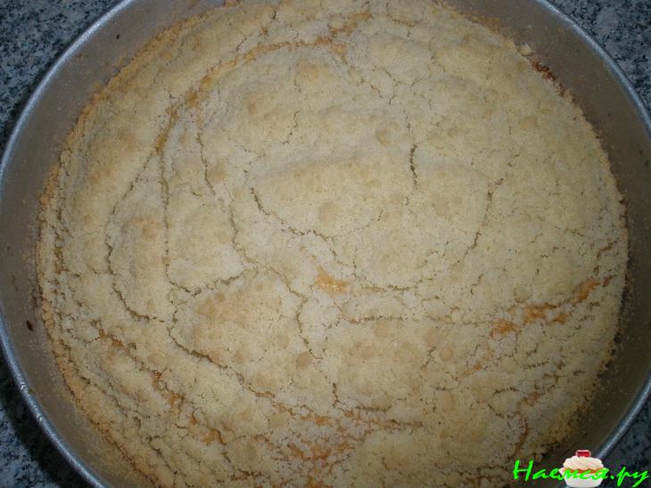 Творожный королевский пирог