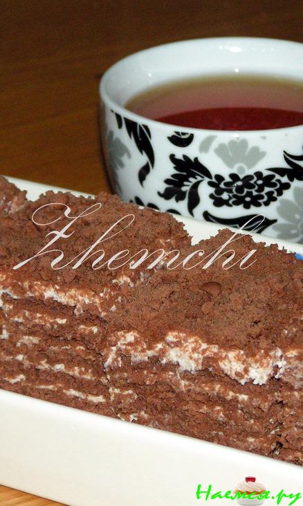 Торт "Нежность" без выпечки