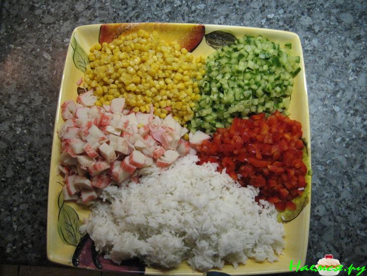 Салат "Серпантин" Салат "Серпантин"