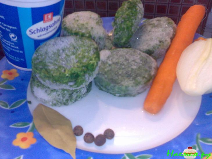 Суп из шпината для любителей здорового питания