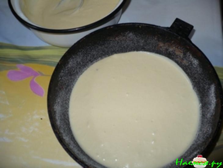 Пирог с капустой "Нежность" (заливной)