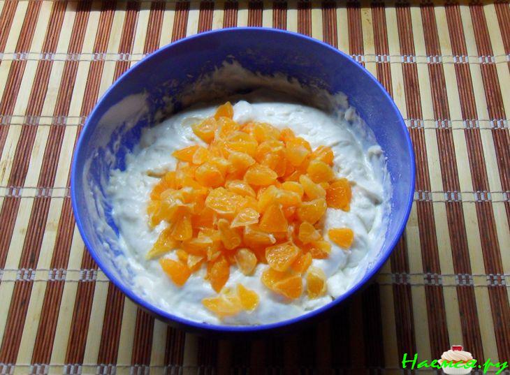 Мандариновый пирог