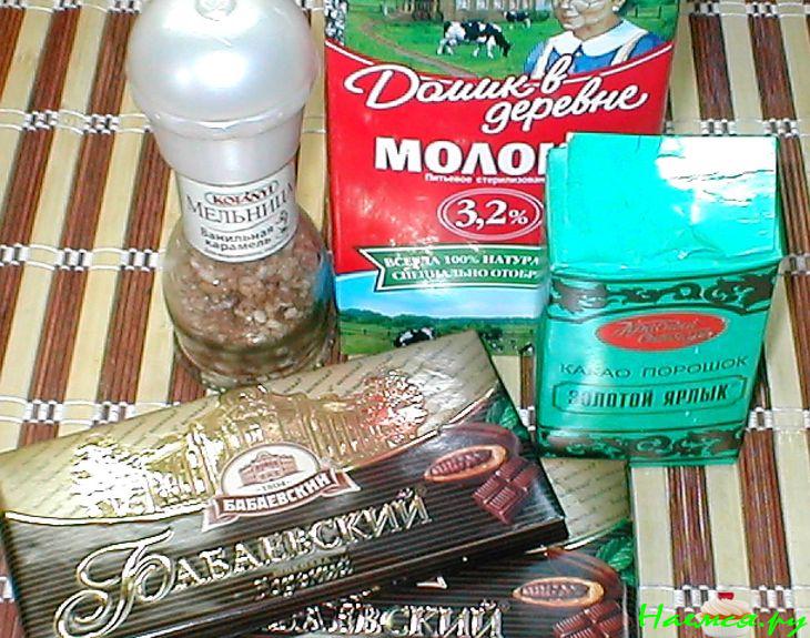 Горячий шоколад с корицей и ванилью