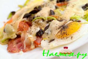 Яичница с беконом