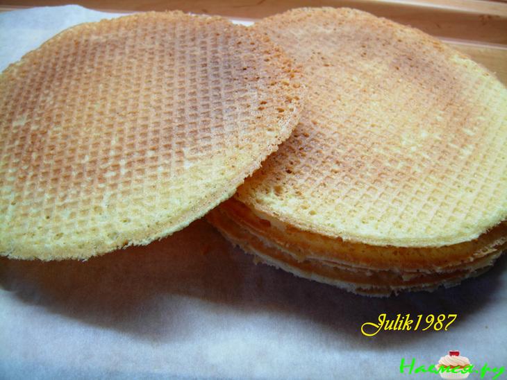 Торт "Вафельная мельница" Торт "Вафельная мельница"