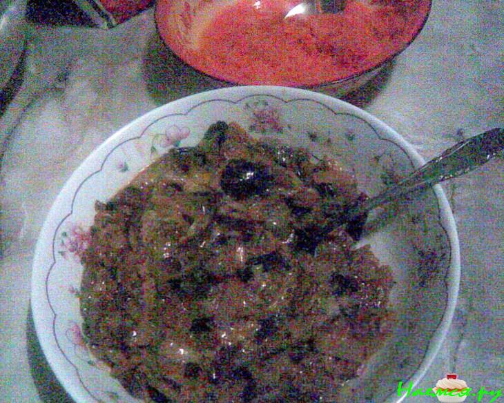 Вертута с фруктами (постный вариант)