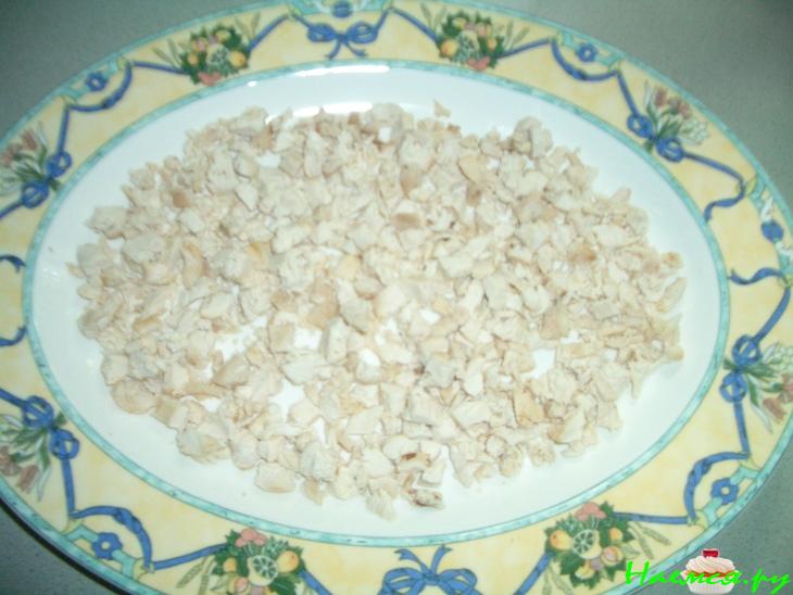 Салат с черноcливом и курицей