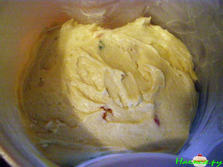 Бисквитный десерт на пару