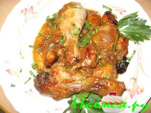 Курица с каштанами Курица с каштанами