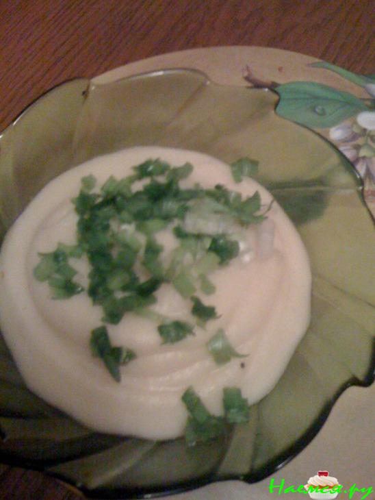 Воздушный крем-суп из цветной капусты Воздушный крем-суп из цветной капусты