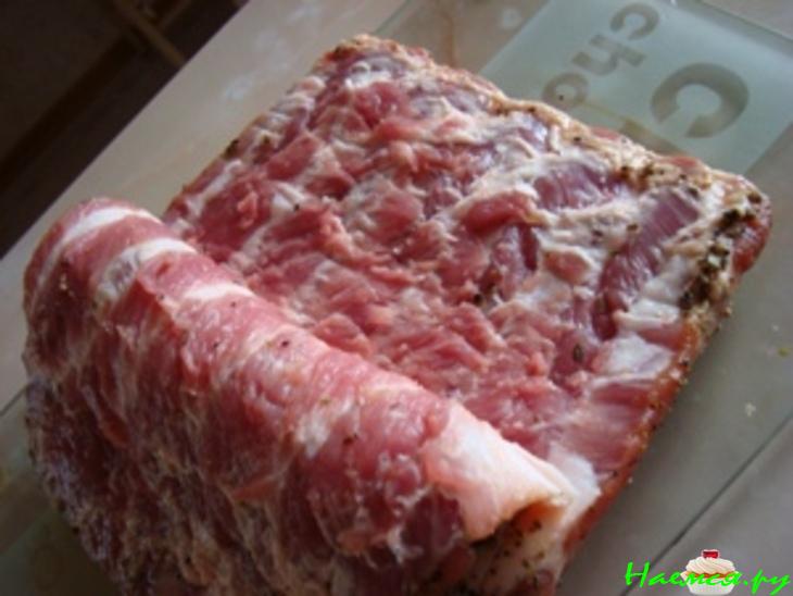 Ребрышки фаршированные с черносливом Ребрышки фаршированные с черносливом