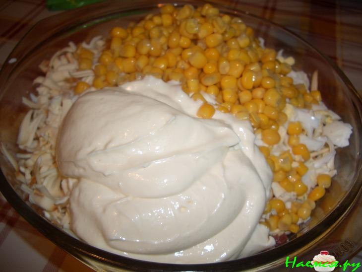 Салат "Копчененький"