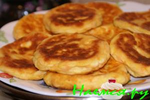 Сырники с сырой морковью