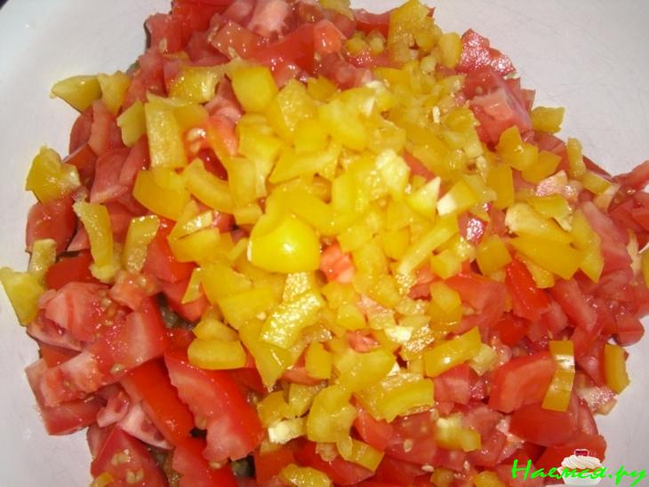 Салат с бобами