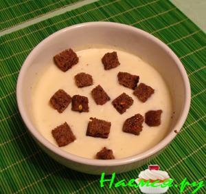 Молочно-сырный крем-суп