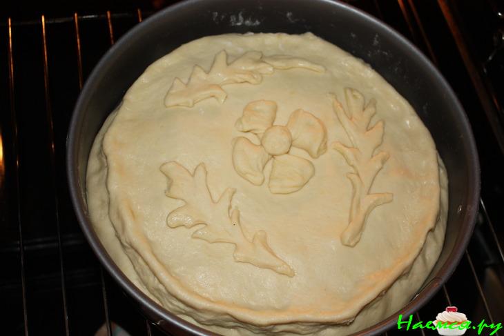 Пирог для любимого мужа на 23 Февраля