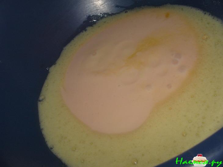 Торт 'Каприз' с фруктовым йогуртом