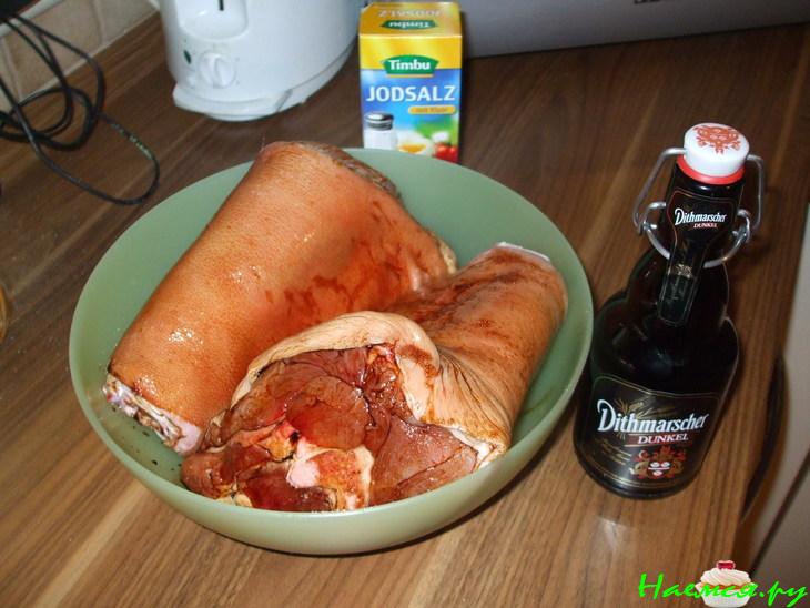 Рулька "пьяная"