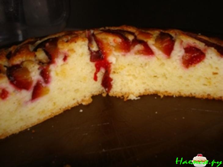 Сырно-сливовый пирог Сырно-сливовый пирог