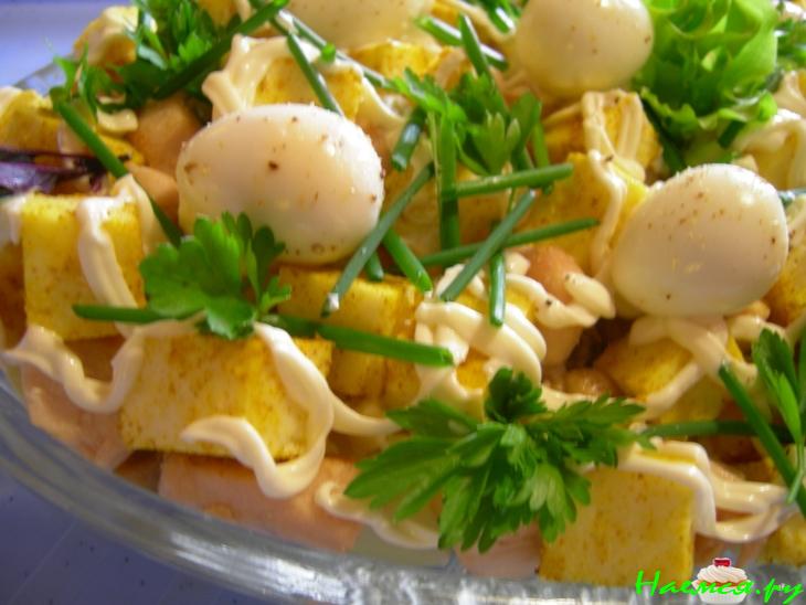 Салат "Наша Ряба"