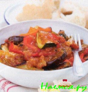 Рататуй в томатном соусе