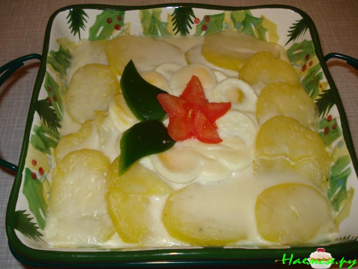 Рыба в соусе "Бешамель"