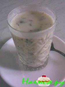 Довга с рисом и желтым горохом