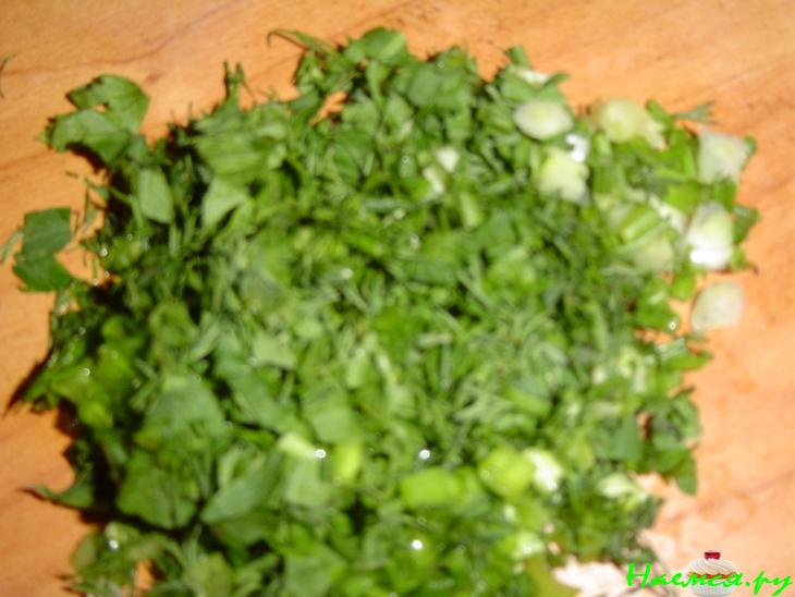 Печеная картошечка с чесноком и зеленью&nbsp; 