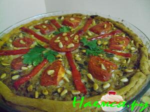 Тарт с пикантным фаршем