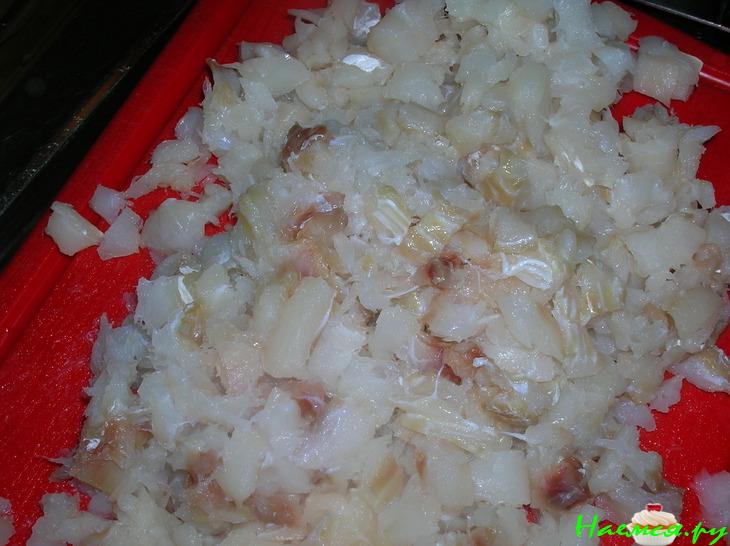 Тельное жареное, тяпанное - традиционное русское рыбное блюдо