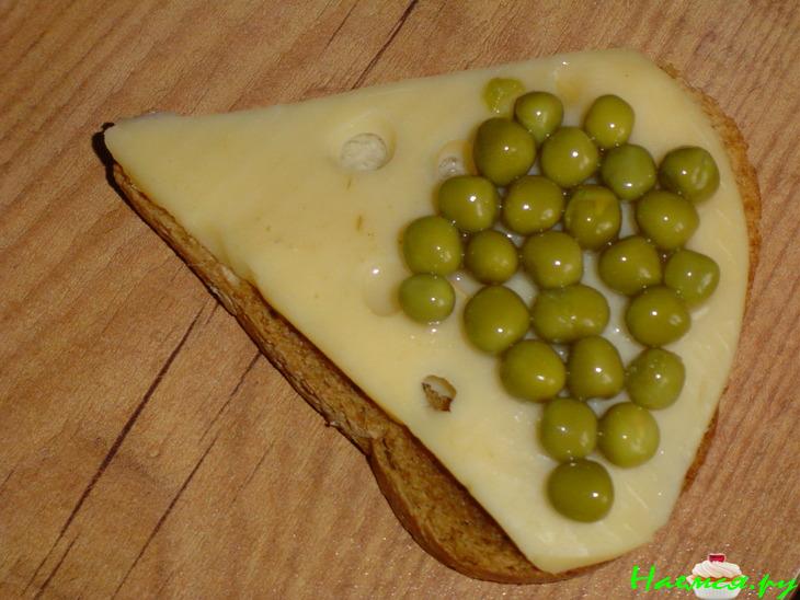 Бутерброд "Виноград"