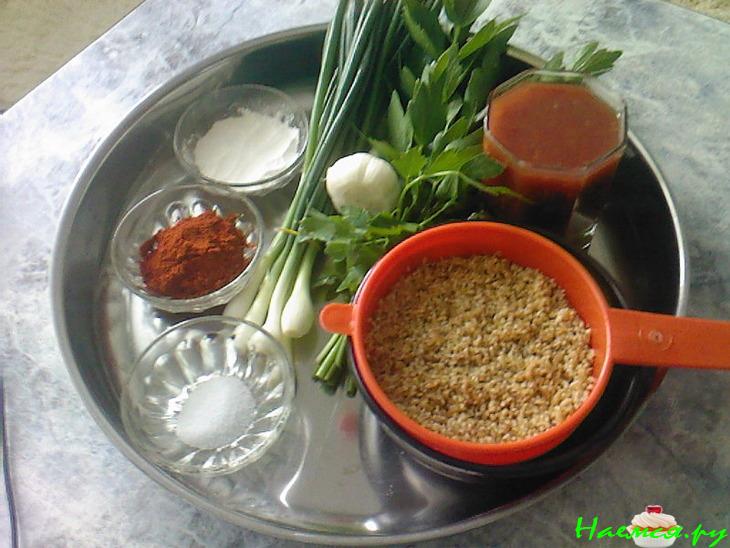 Барашек запеченный с булгуром