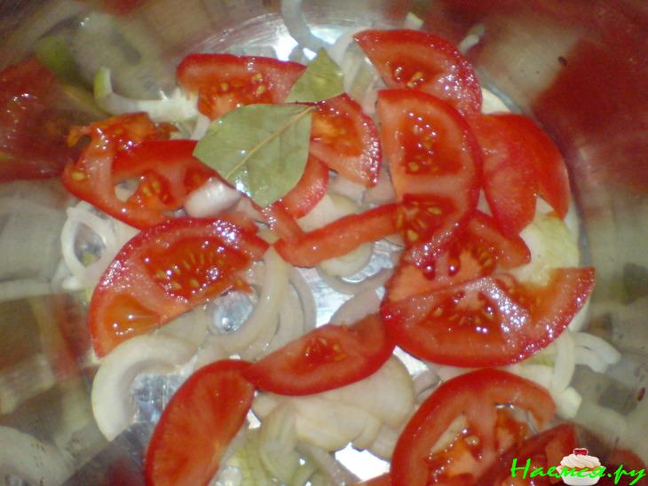 Шницели, тушеные со специями и красным вином