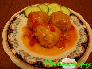 Тефтели с томатной зажаркой Тефтели с томатной зажаркой