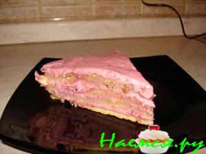 Сметанно-вишнёвый торт Сметанно-вишнёвый торт