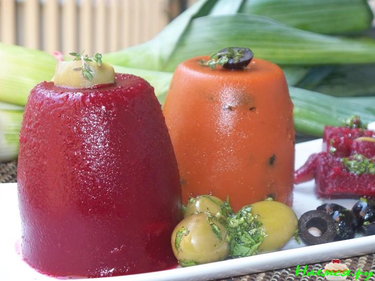 Винно-свекольно-морковный пудинг Винно-свекольно-морковный пудинг