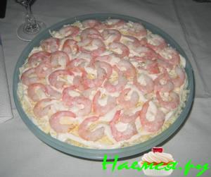 Креветки под шубкой