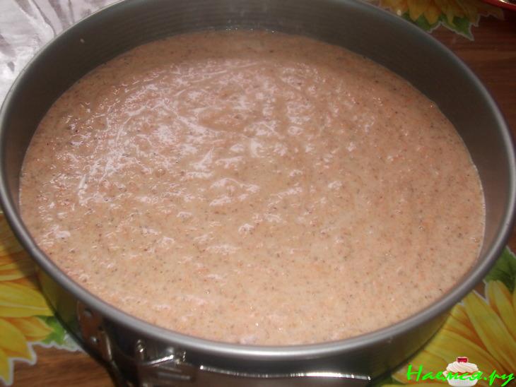 Морковно-ореховый пирог