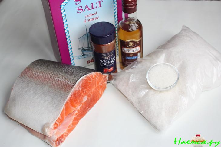 Форель домашнего посола Форель домашнего посола