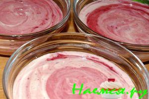 Бланманже "Красное на белом" Бланманже "Красное на белом"