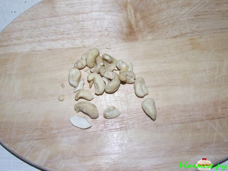 Лимонное печенье с орехами кешью