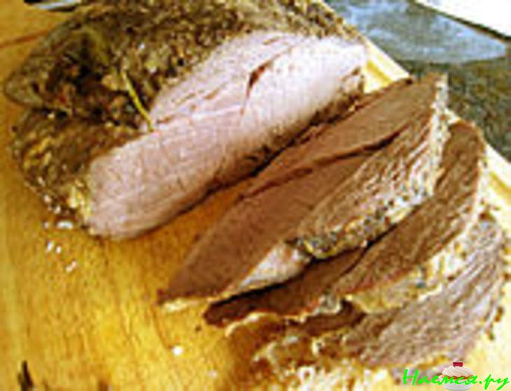 Оленина в соли Оленина в соли