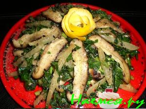 Теплый закусочный салат "Радуга вкусов" Теплый закусочный салат "Радуга вкусов"