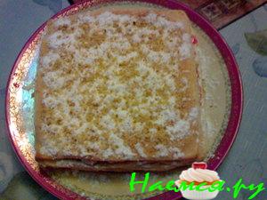 Постный пирог с яблоками Постный пирог с яблоками