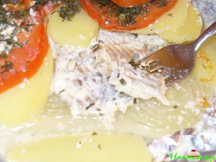 Запечённый красный окунь Запечённый красный окунь